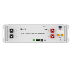 АКУМУЛЯТОРНА БАТАРЕЯ SE-G5.1 PRO-B DEYE (LIFEPO4 51,2V 100AH 5,12KWH)
